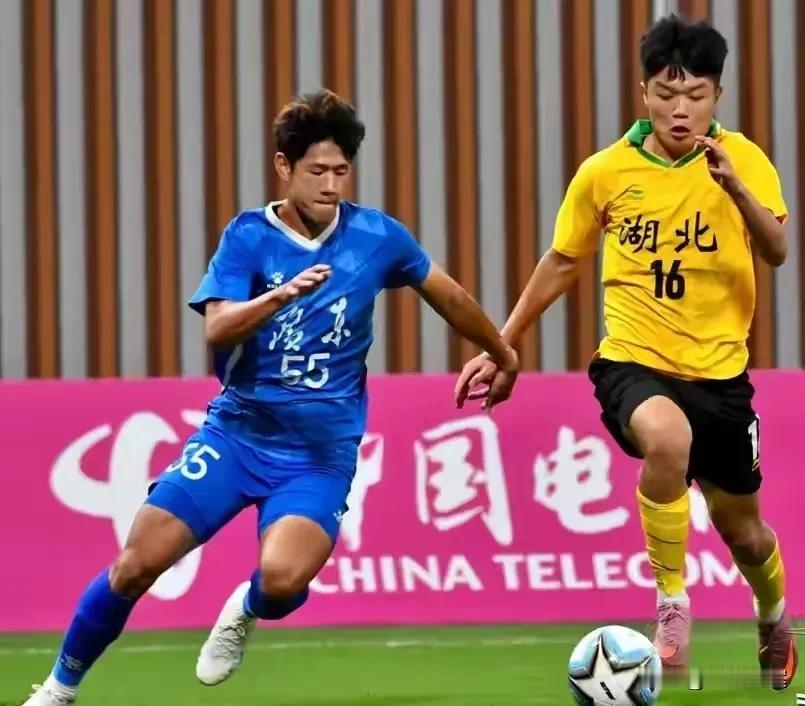 没想到湖北的足球那么厉害？这次全运会U20组，湖北队竟然力克我们广东队，获得本届