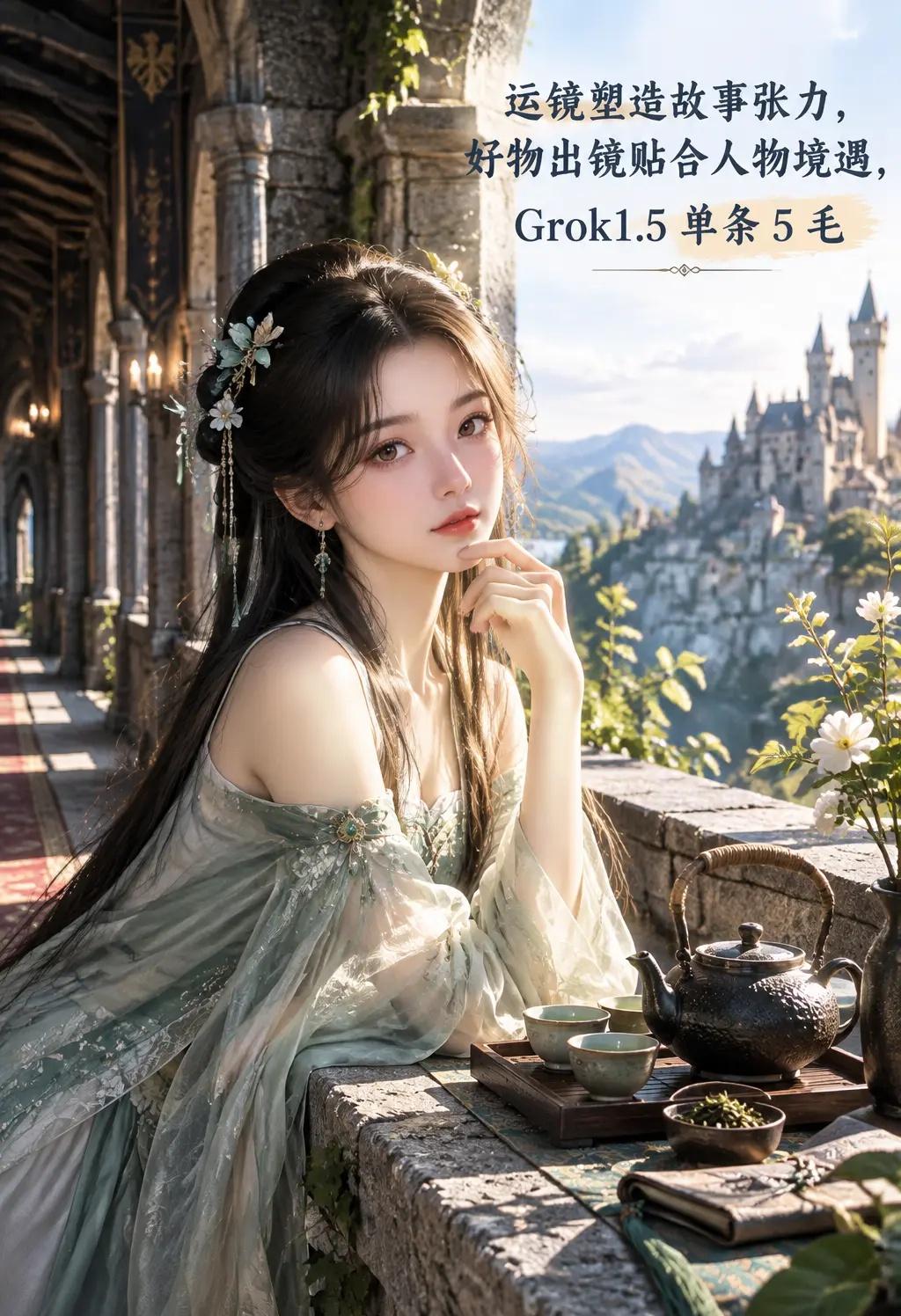 Grok1.5 生成视频单条5毛。运镜塑造故事张力，好物出镜贴合人物境遇，马斯克