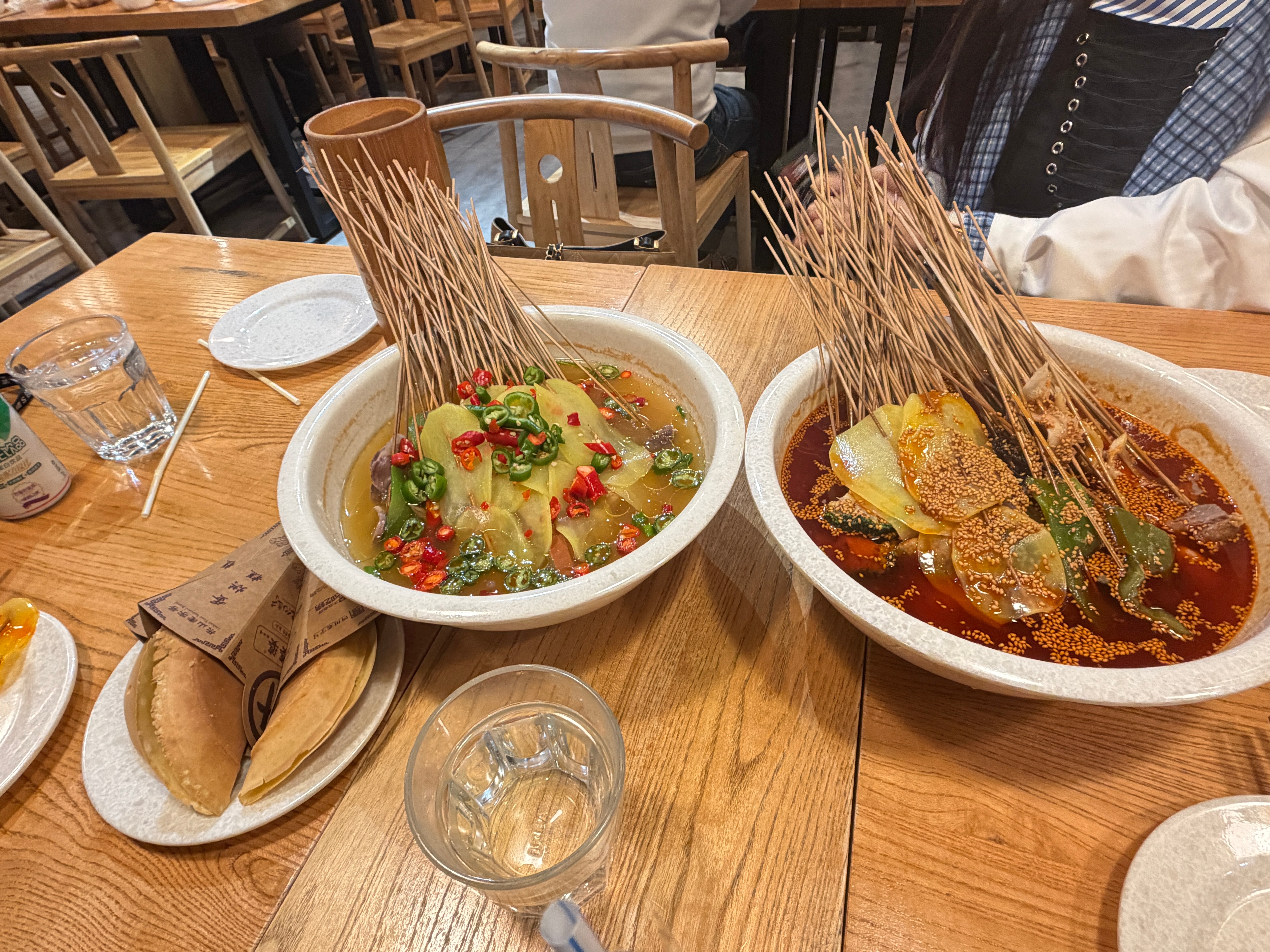 这一口！！！！给我惦记好久哈哈哈哈哈哈哈终于叫我吃上了 成都·叶婆婆钵钵鸡(清江