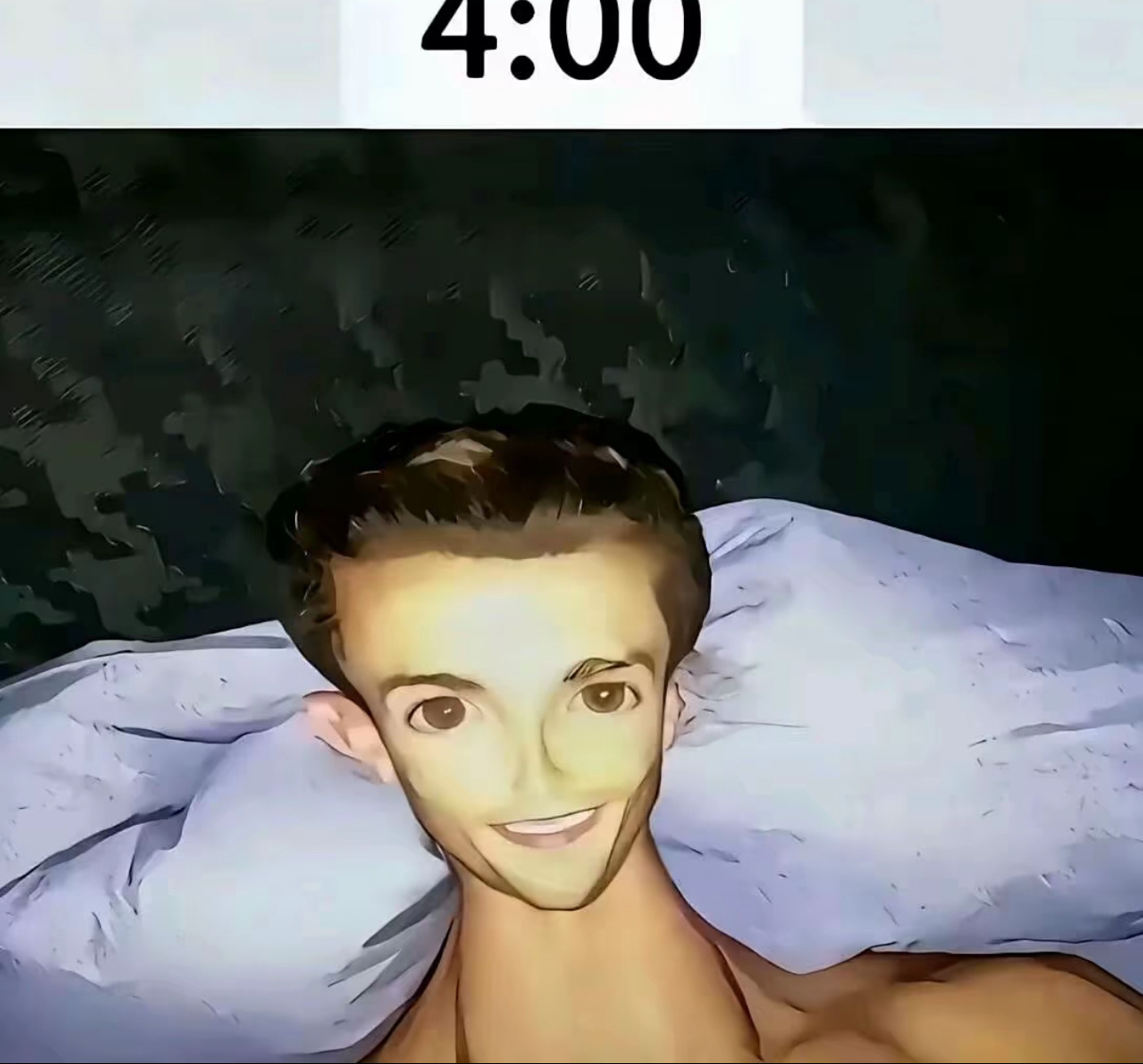 原来熬夜可以瘦脸 