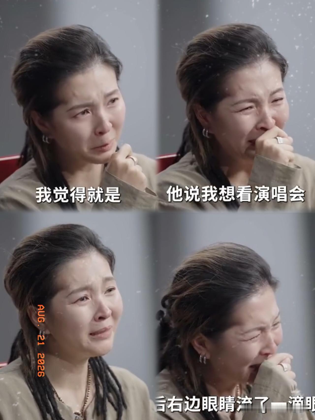 三年的时间，
依然没有抚平她悲伤的心，
看毕夏在采访里哭成了泪人，跟着她的讲述很