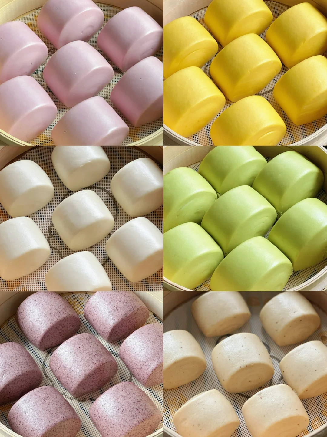 多口味刀切馒头合集‼️满足不同需求～附配方