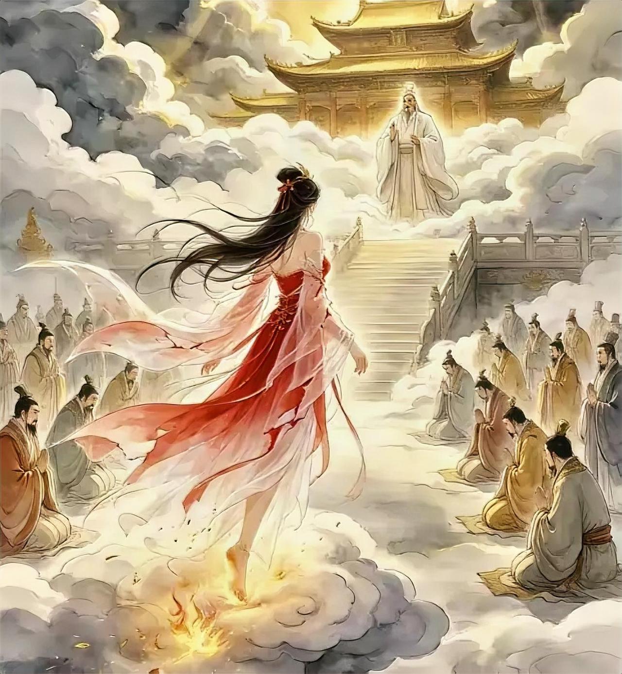 苏妲己残魂飘上天庭，满朝仙佛吓得纷纷跪地，元始天尊颤声道：她根本不是九尾妖狐，她