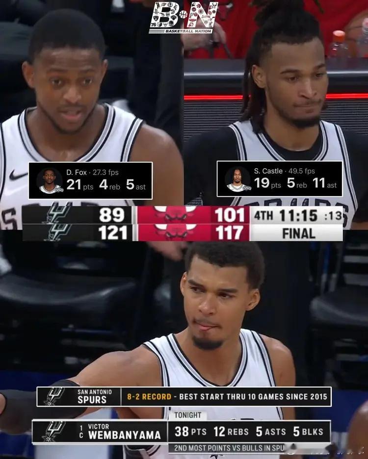 保罗，看看你对马刺干的好事！达伦-特里拼尽全力，身体失衡飞出界外，也没有成功封堵