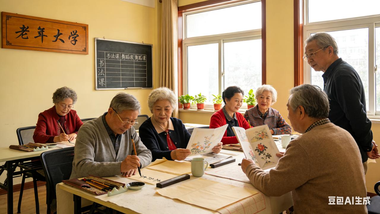 如果你也有家人正在经历这个阶段，不妨支持他们去抢个名额——那抢到的不仅是一门课，