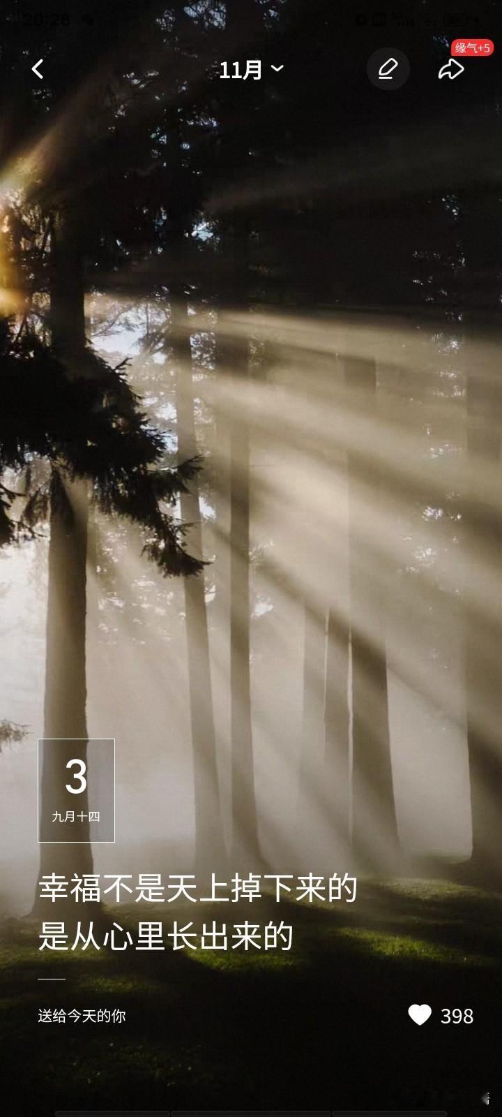 一个人最大的靠山是自己，最大的底气也是自己，其他的都是浮云[灵光一闪]