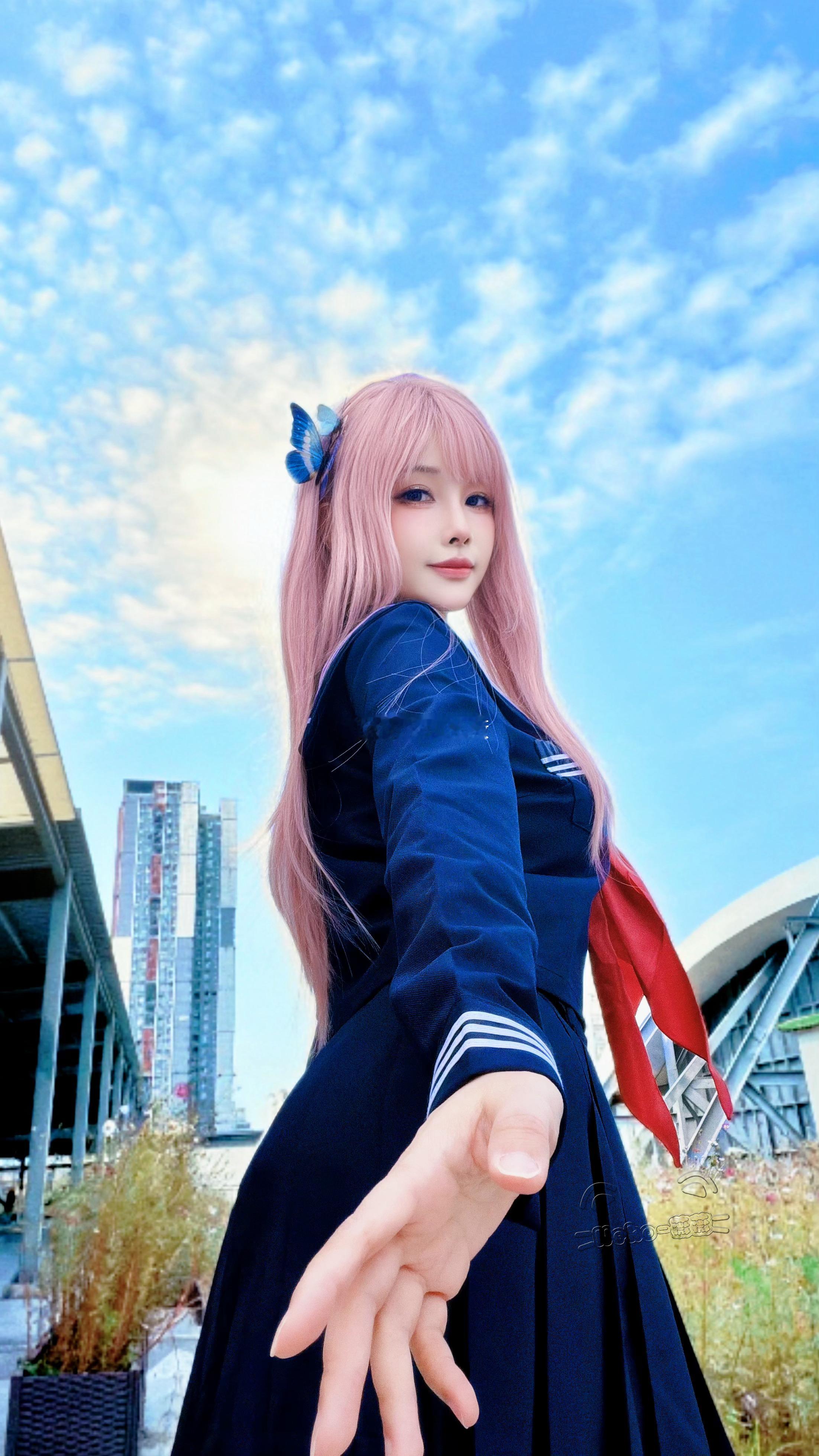 Neko_薇薇二次元cos大赏冬日幻想祭我和三坑的日常  呐～把手给我