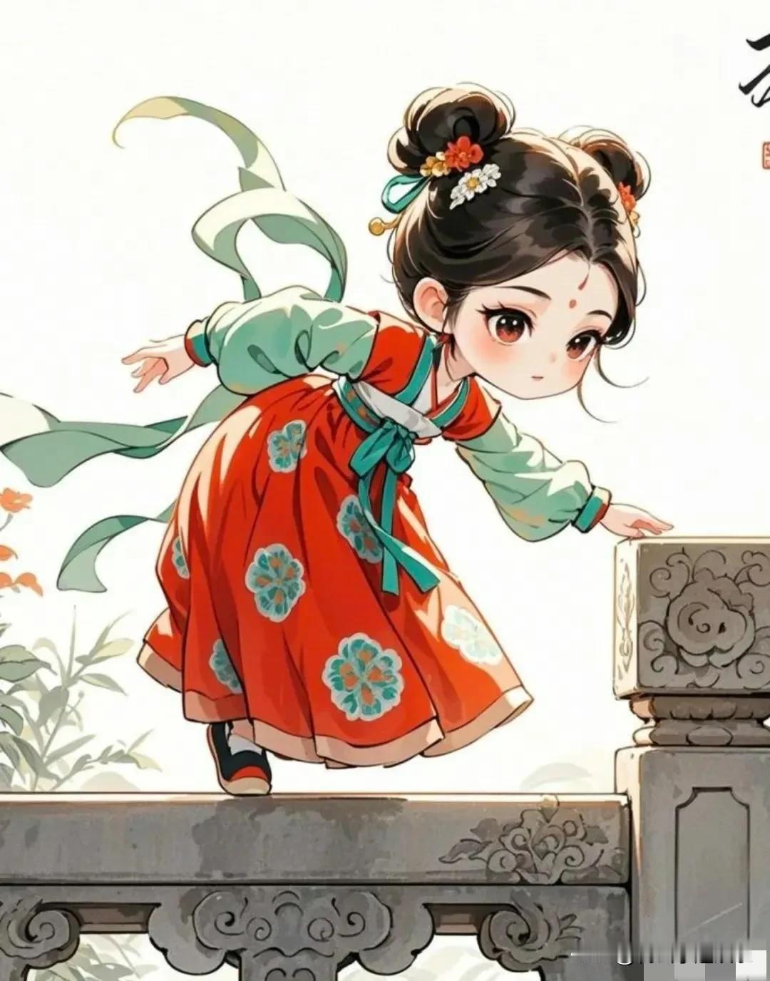 邂逅古典浪漫，汉服少女头像开启国风奇遇