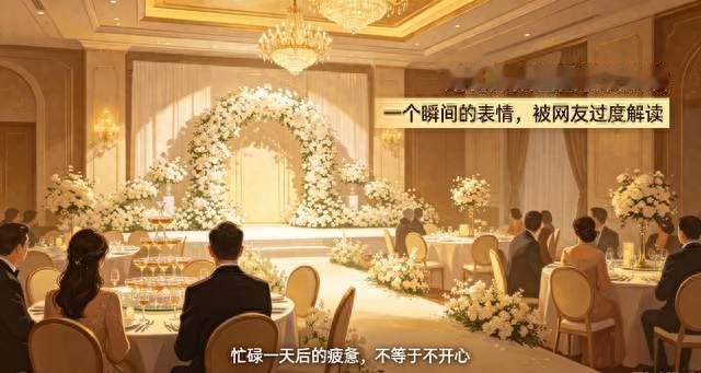 佟丽娅回应董璇婚礼严肃表情：只是累了，站一天在发呆