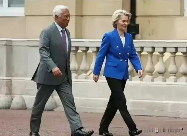 欧洲理事会主席科斯塔和欧盟委员会主席冯德莱恩，一个是欧盟“总统”、一个是欧盟“总