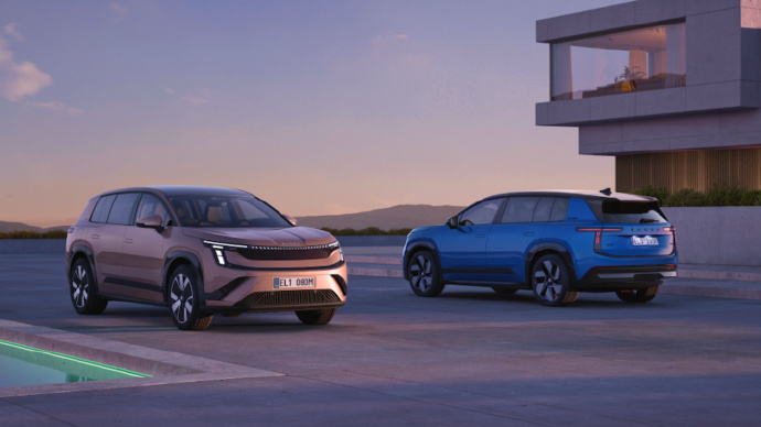 【斯柯达旗舰七座纯电 SUV Peaq 发布：91kWh 版续航超 600km】