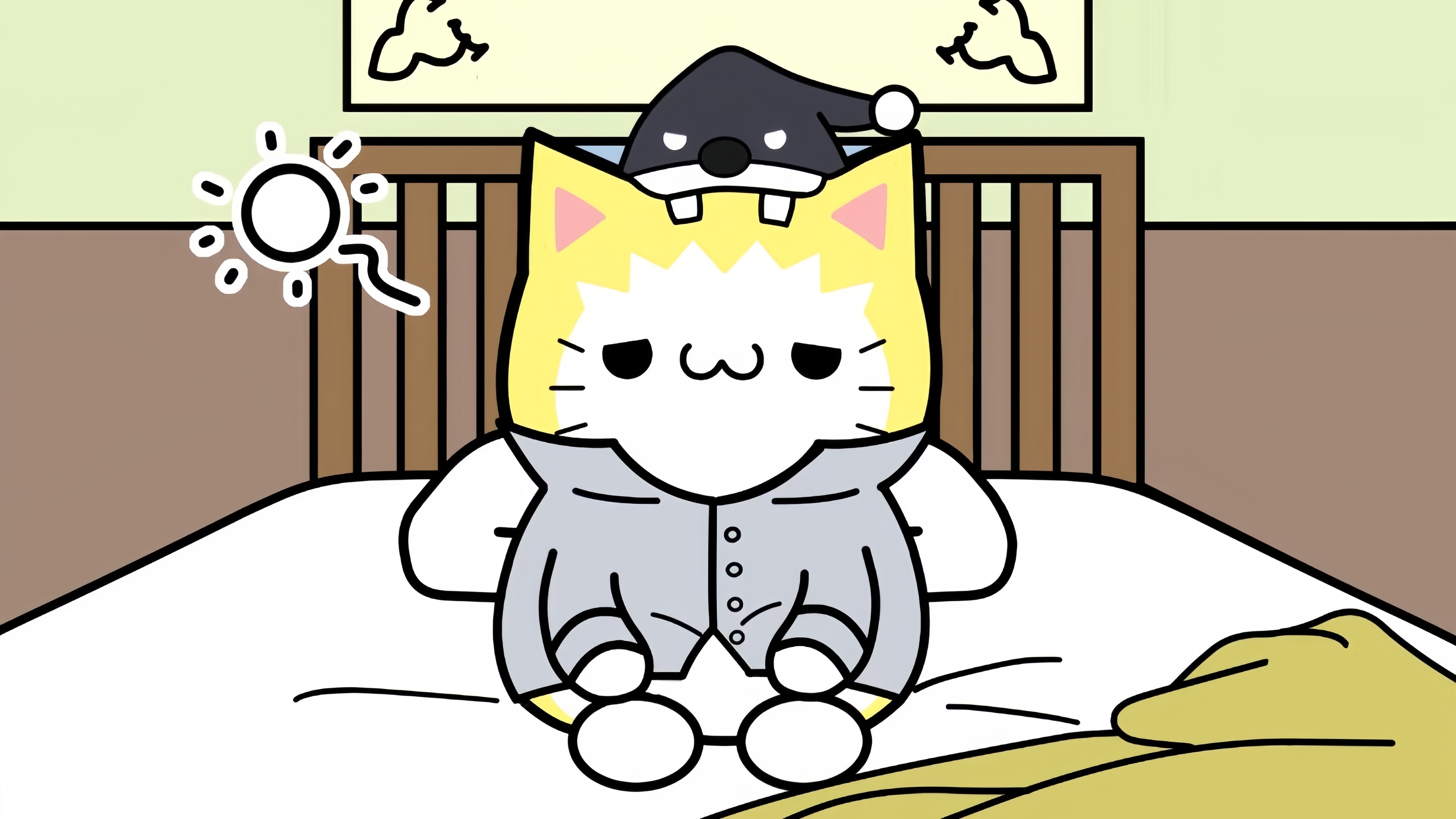 今天（8.8）是“世界猫咪日”！😺分享一些忍喵 特别PV 截图火影忍者第七班 
