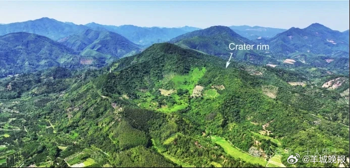 #我国第五个确证陨石坑在广东肇庆##华南地区首现科学确证陨石坑#【华南首现！广东