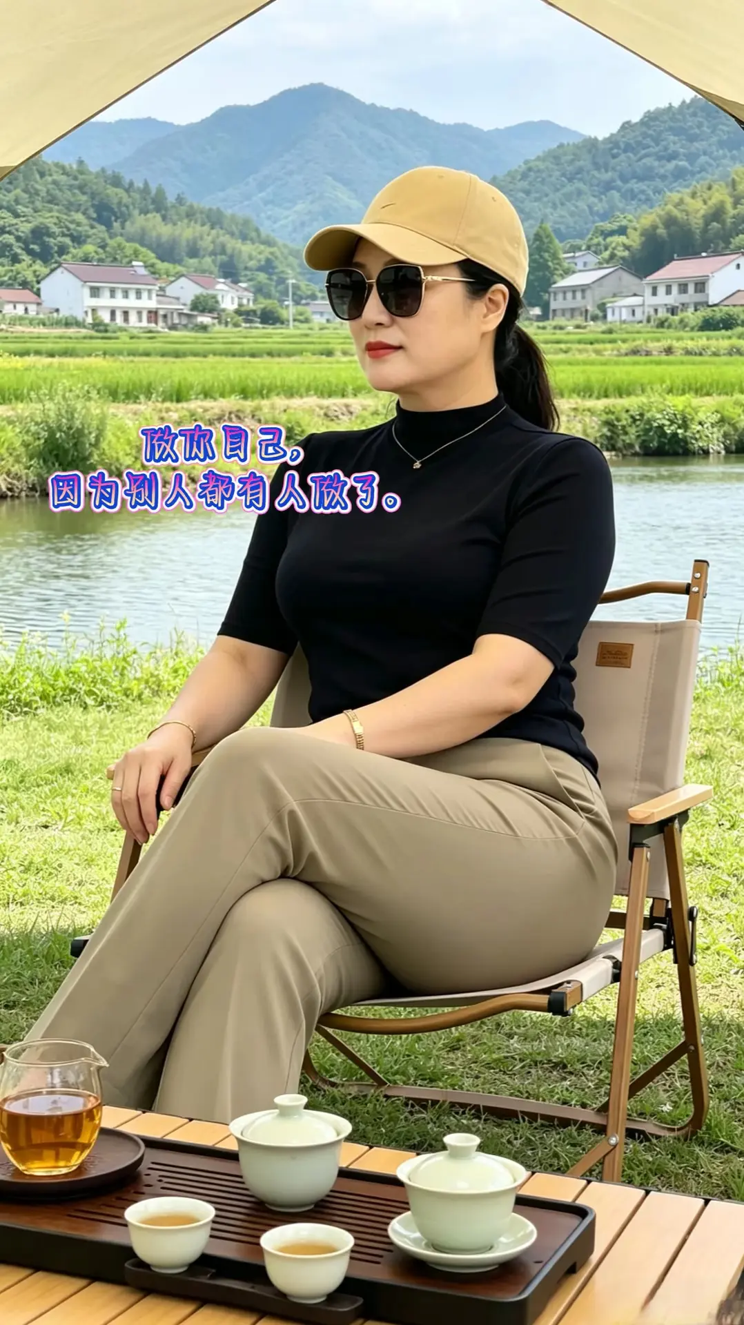 做你自己，因为别人都已经有人做了。