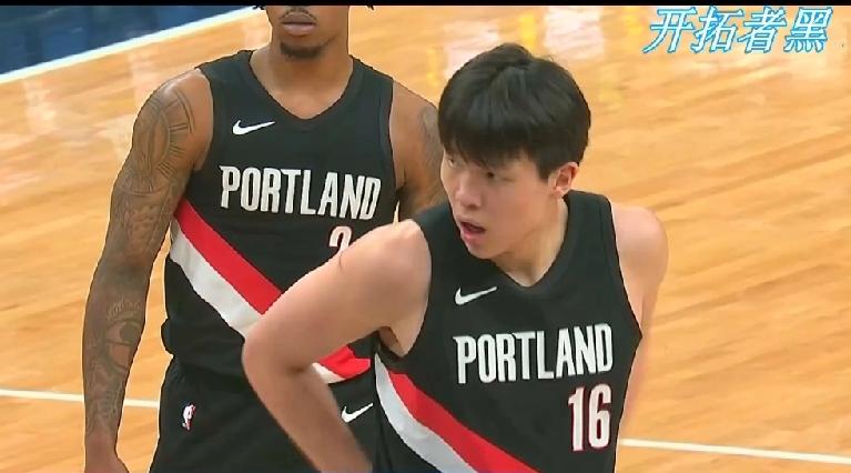 篮板进化了！NBA开拓者惜败奇才，杨瀚森6分+5板+1助，6中2，对抗上有进步，