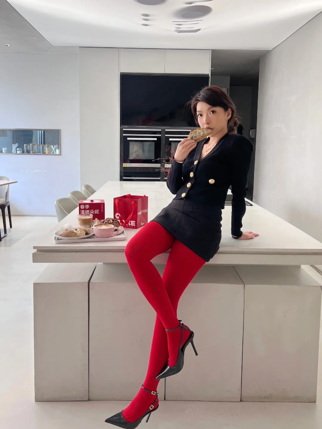 新年穿红袜送OBAKE潘娜朵妮礼盒🎁