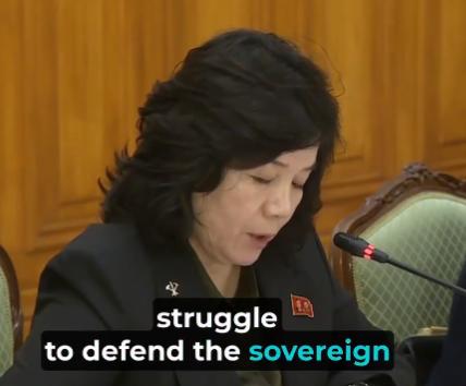 【🤡 “朝鲜将坚定地与俄罗斯站在一起，直到胜利”。这是朝鲜外相在克里姆林宫与普