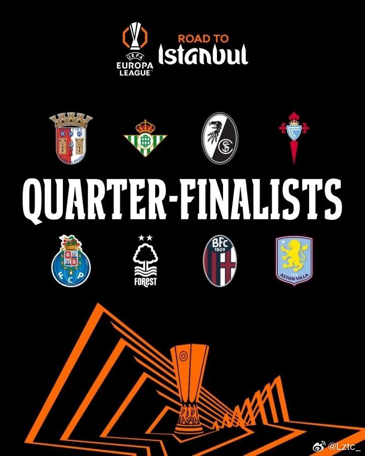 欧联八强：罗马出局！博洛尼亚将战维拉欧联杯1/8决赛次回合的较量已经全部结束，本