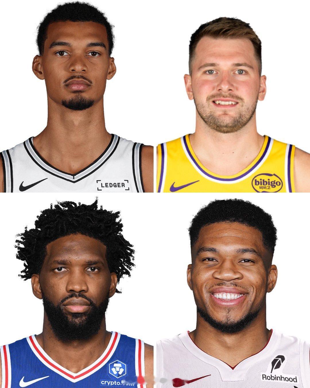 这4位，谁是最好的球员[疑问]nba ​​​