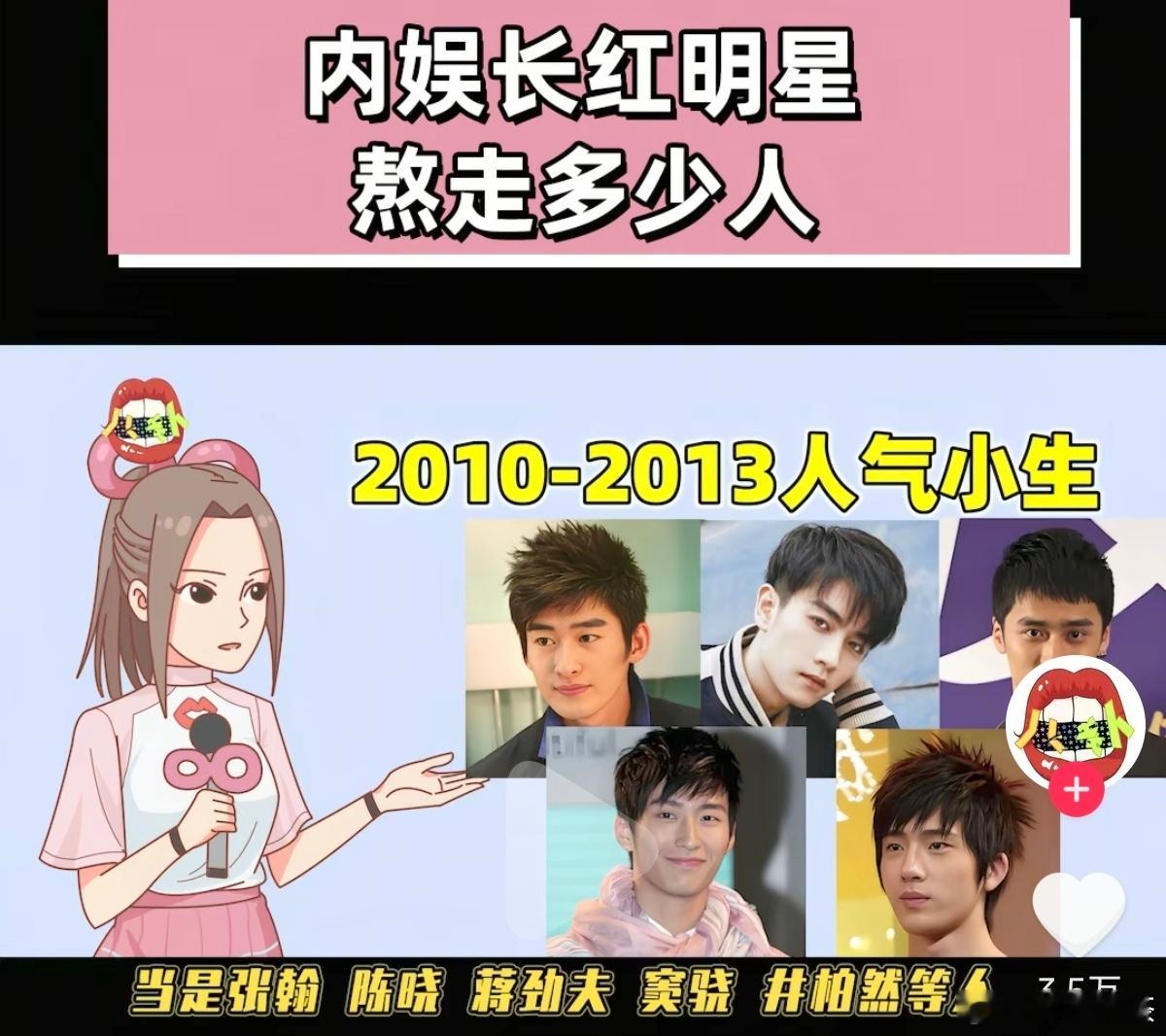 张翰接连被起诉？啥情况前几天还看到说2010-2013年的人气小生是张翰、陈晓、