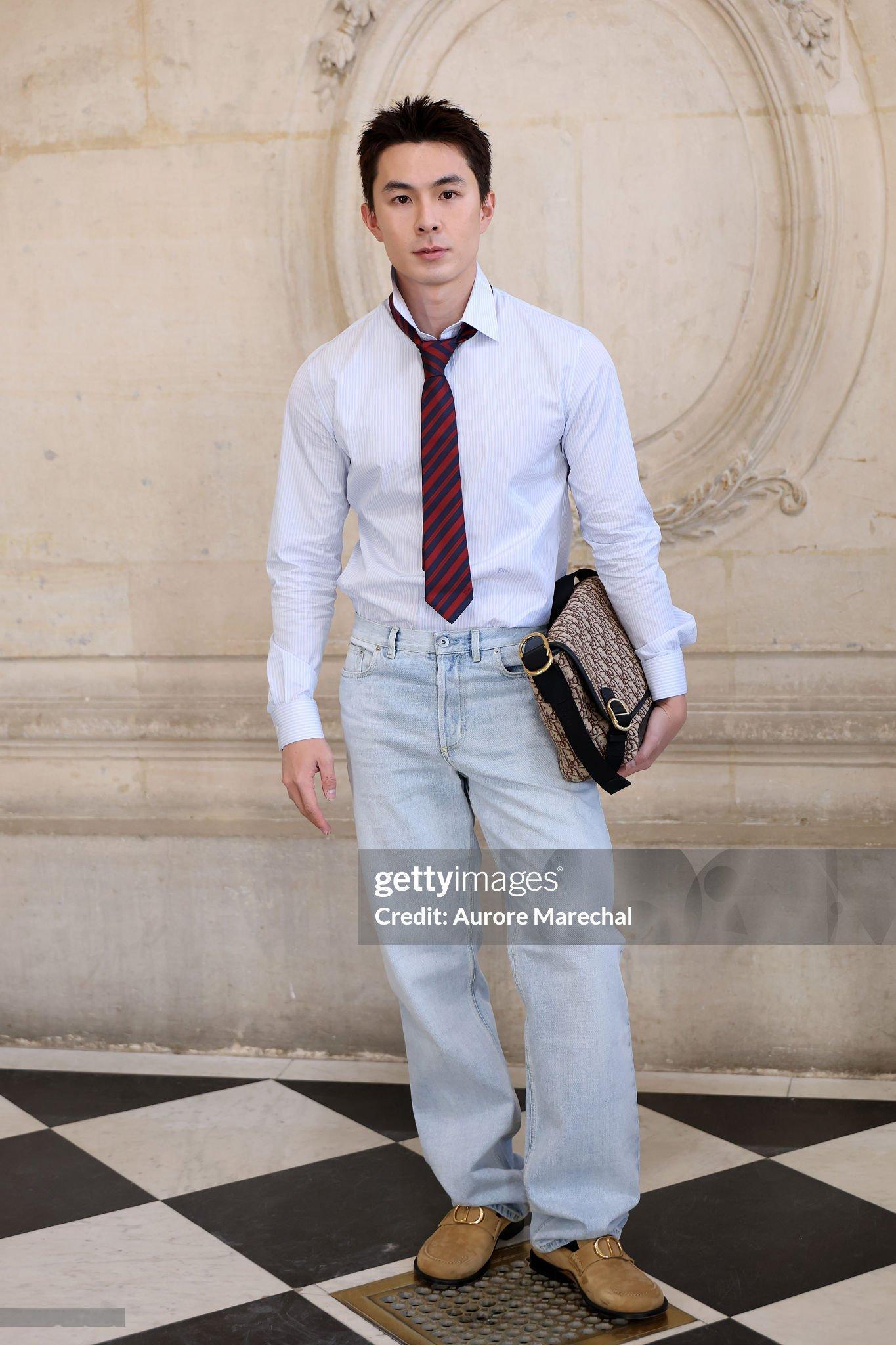 好红哦 李马特 ，Prada 、LV 之后又亮相 Dior ，在一堆夺舍的艺人队