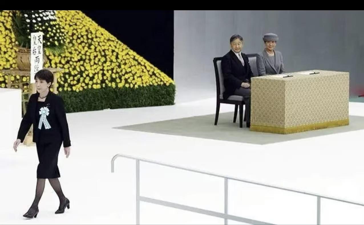 宁要战争，不要底线！

在8月15日的日本“全国战殁者追悼仪式”上，高市早苗与天