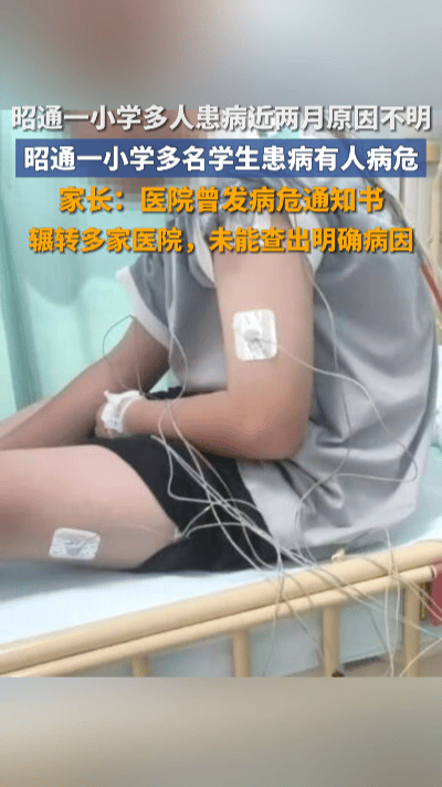 昭通小学多生怪病一月未愈：苦菜、怪水与分校区的疑云……
 
云南昭通一所小学，近
