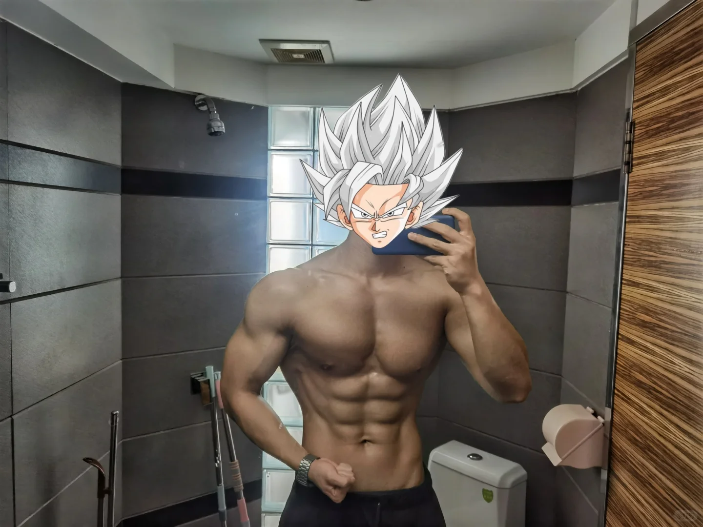 体脂还能再下降一些。