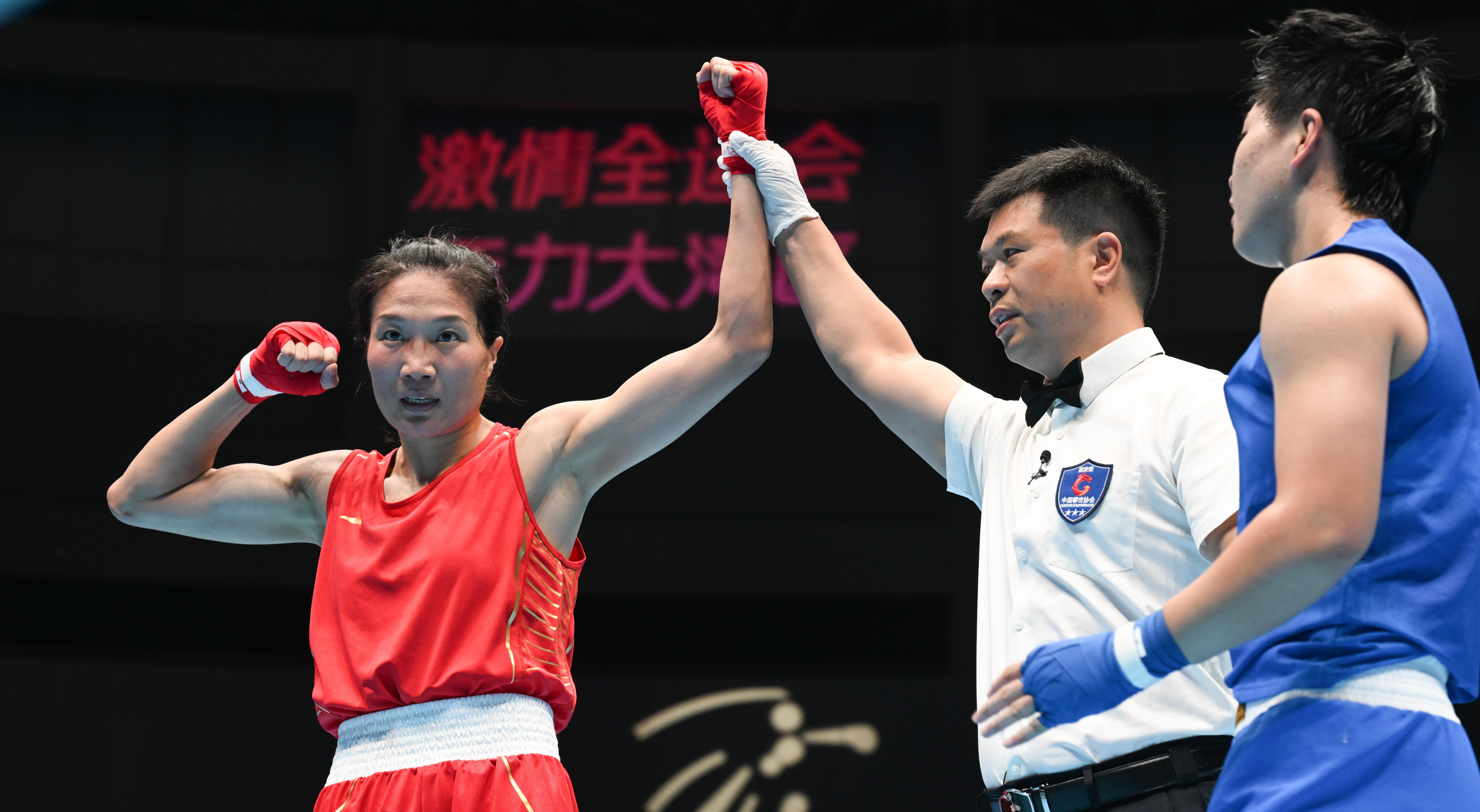 全运会 巴黎奥运会女子拳击亚军杨柳，征战全运会赛场。其实围绕战胜她的对手，阿尔及