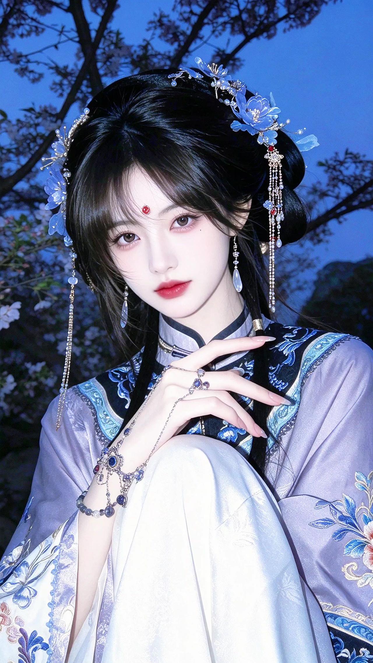 AI古风人像融合照 抖音ai创作 氛围感拉满的古风造型 古风氛围感 古风氛围大片