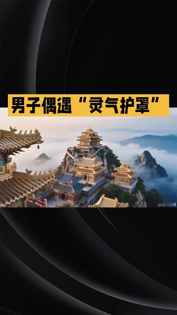 去过22次老君山的男子偶遇“灵气护罩”，引来千万网友围观祈福，究竟有何玄机？
去