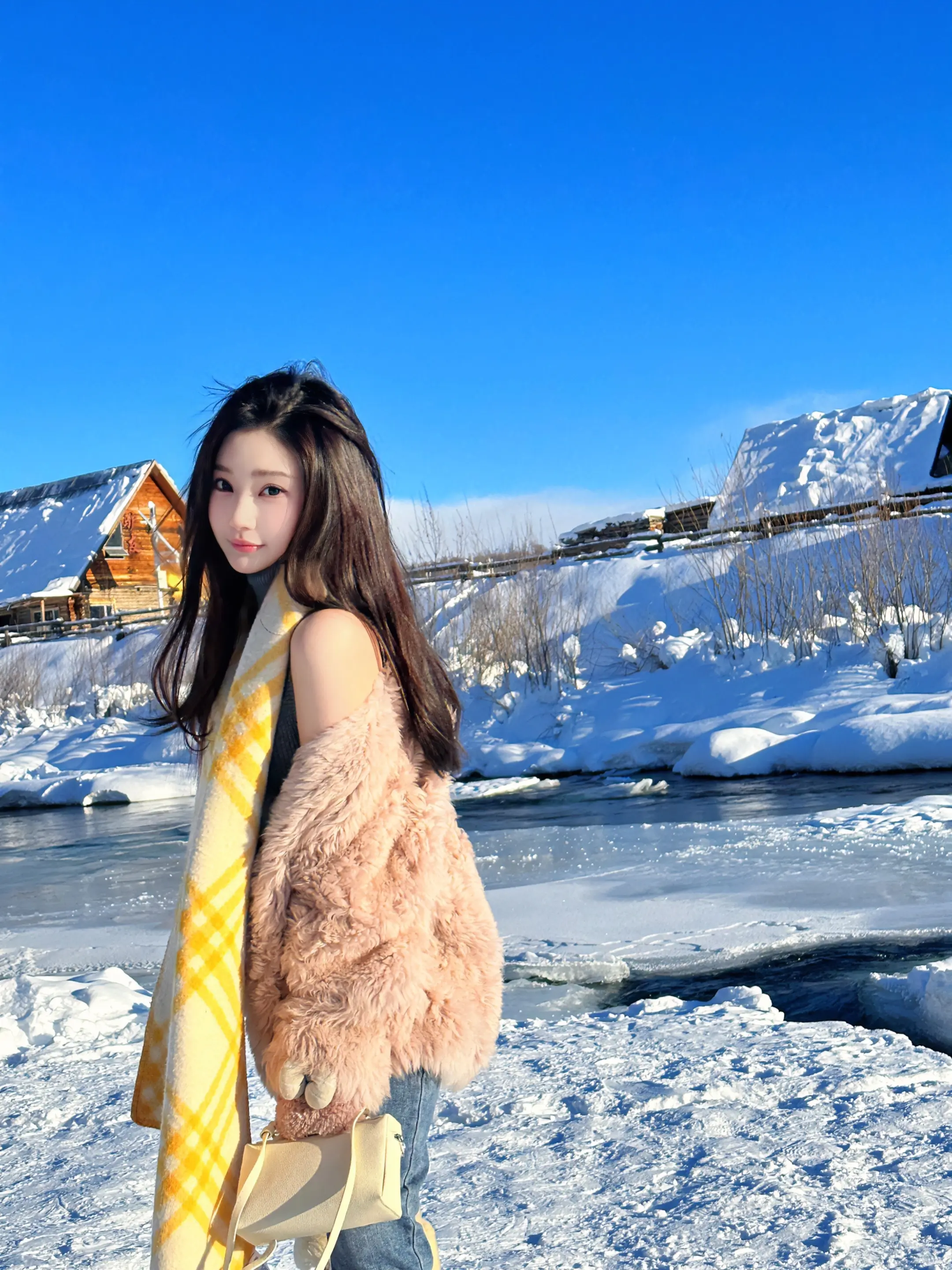 好有生命力的雪