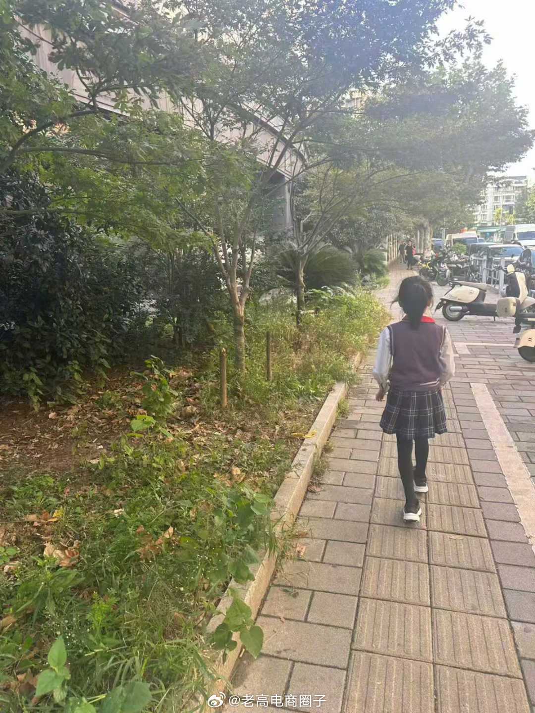 从幼儿园到现在，只要不出差，我都尽量去接送孩子上学，每次接送孩子都很幸福都很珍惜