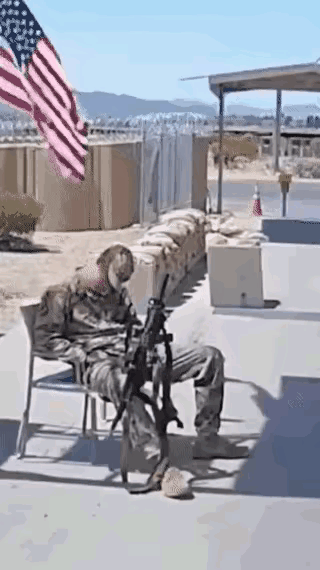 这才是真实的美国大兵！