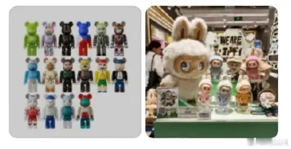 暴力熊 Labubu 暴力熊、星巴克猫爪杯、Labubu，基本同理，转瞬即逝的愉