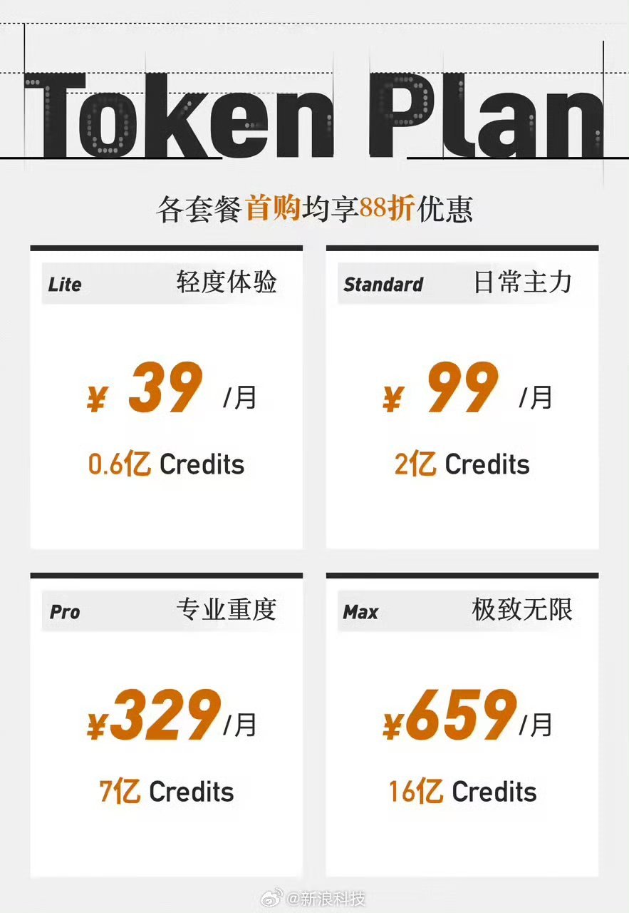 小米推出Token套餐小米Token套餐，本质是给AI行业重新定价！把不可预测的