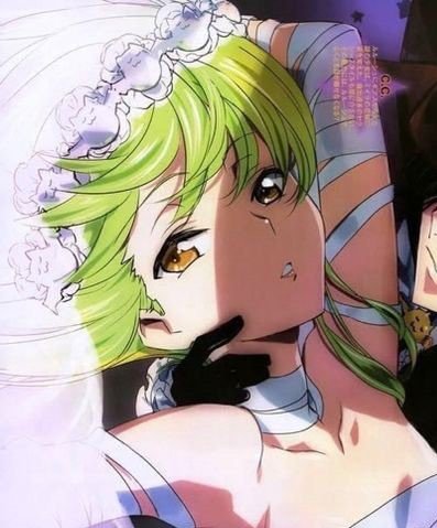 反叛的鲁鲁修 童年女神C.C的脸完全就是女王级别的[泪] ​​​