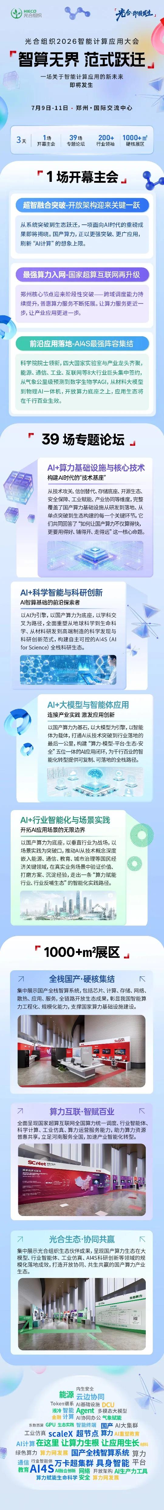 顶层设计密集落地，国产算力生态迎来终局之战！
 7月9日，光合组织2026智能计