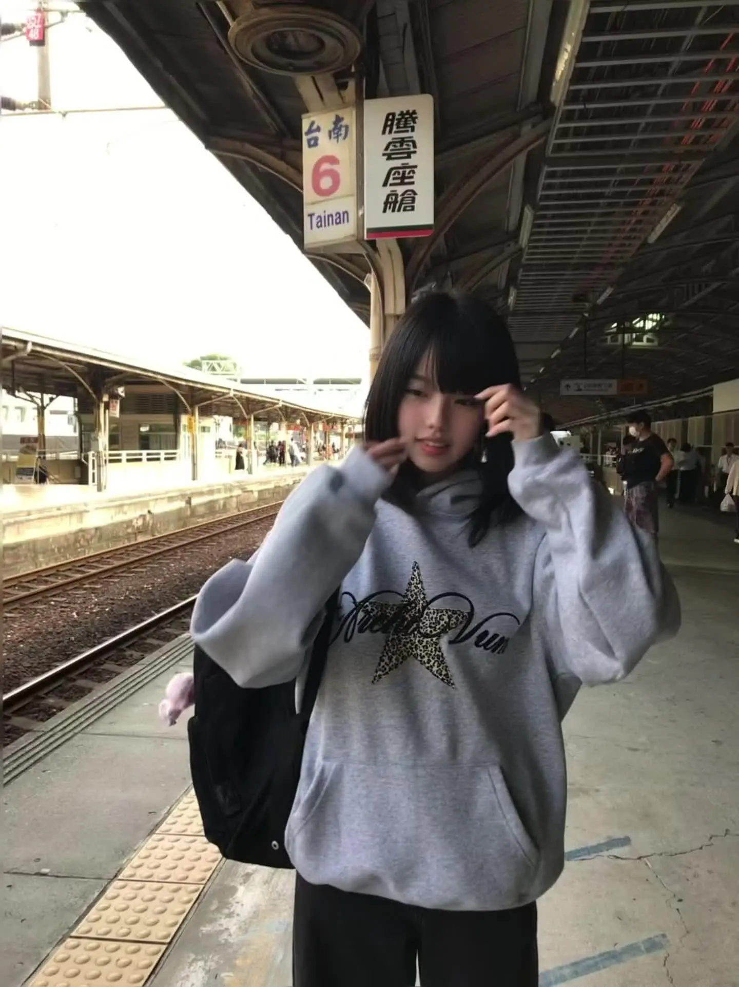 台南火车站好有古早味