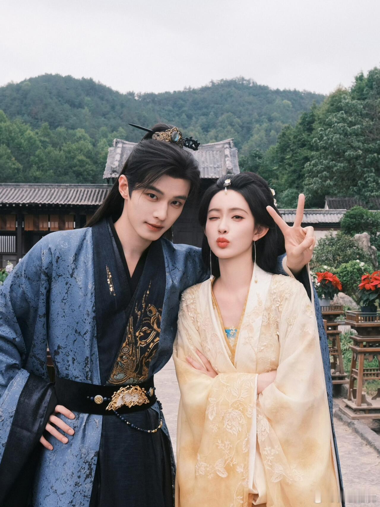 期待孟子义 何与《九阴真经》也期待《百花杀》杀青 ​​​