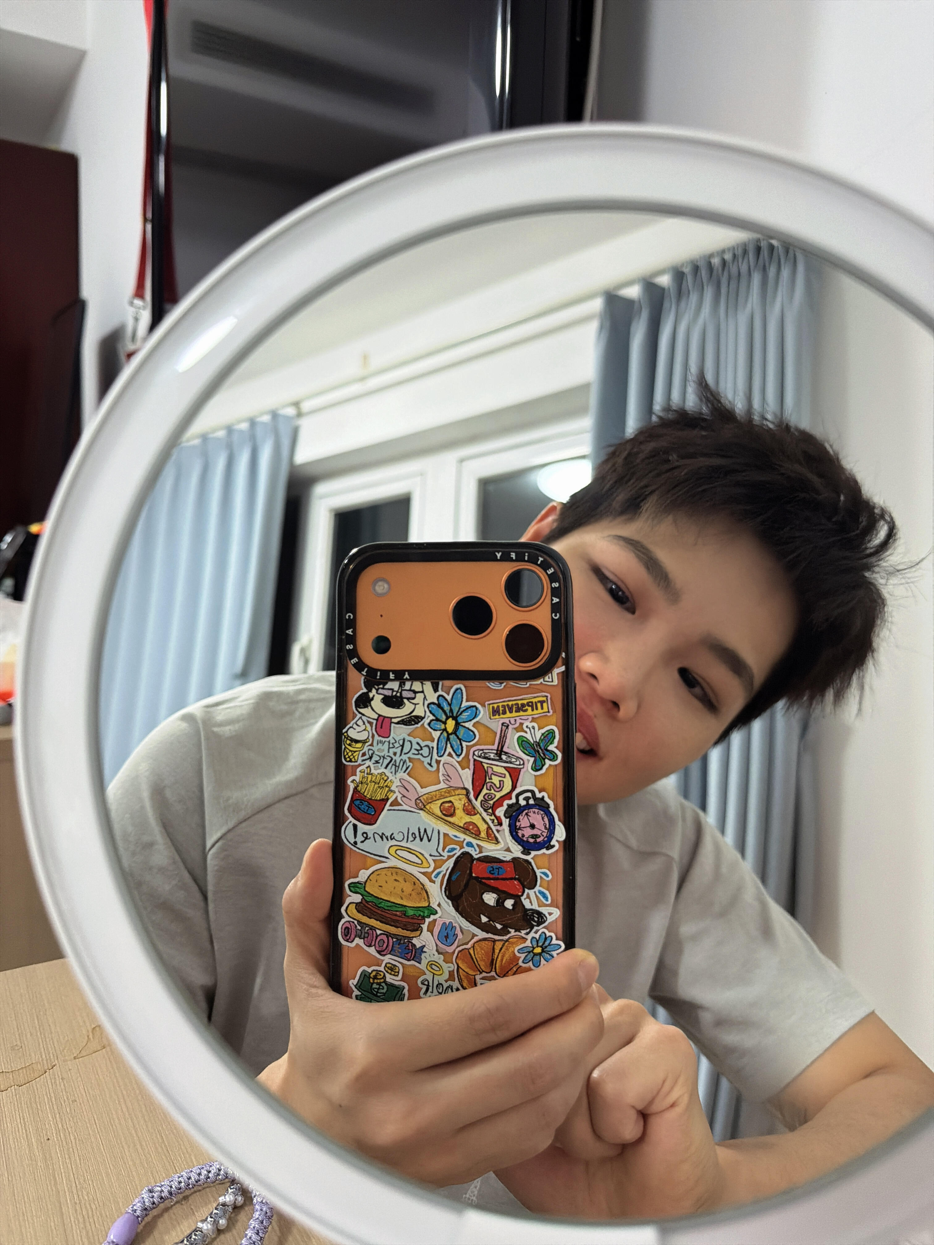 我老婆的总决赛奖金先用来换手机实在是太可爱了，想一口吞了 