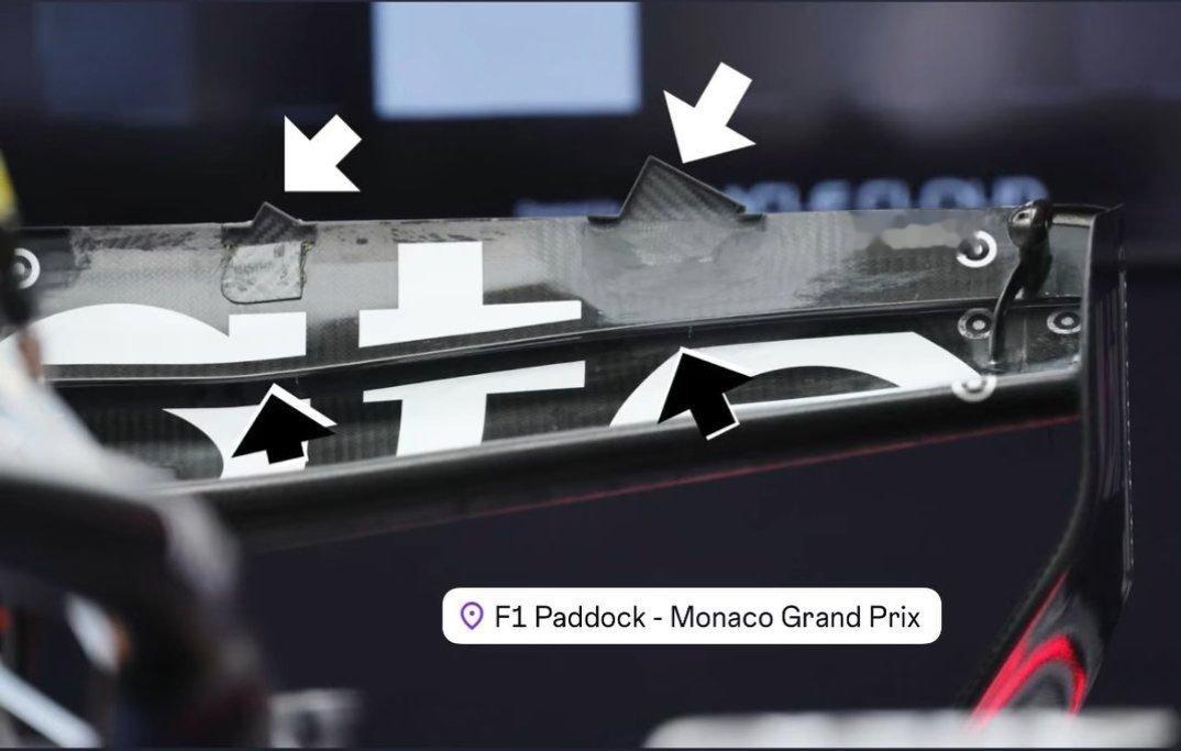 F12026f1摩纳哥大奖赛 红牛在摩纳哥大奖赛的尾翼 