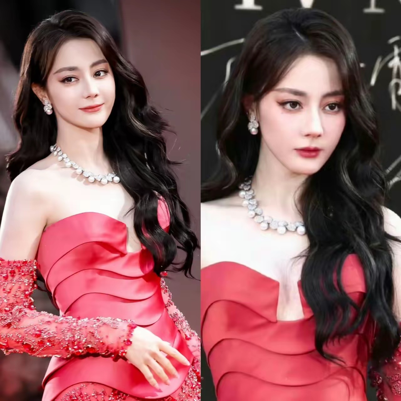 千万不要盲目学迪丽热巴倒不是说她审美不好，就是别轻易模仿挑染迪丽热巴今晚造型直接