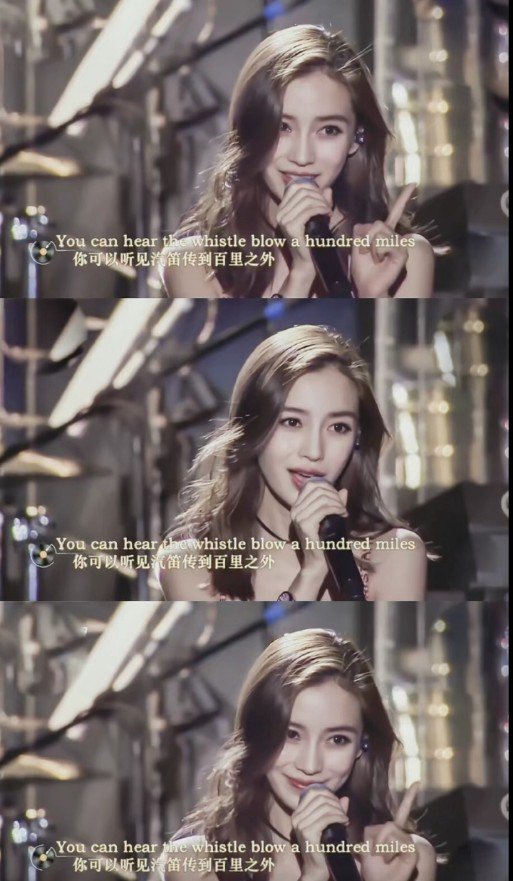 angelababy angelababy “玫瑰与晚风共绘浪漫，你是我心底的爱