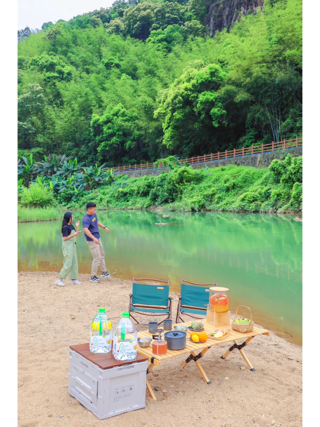 就在广州！可玩水💦钓鱼🎣的沙滩露营地🏖️