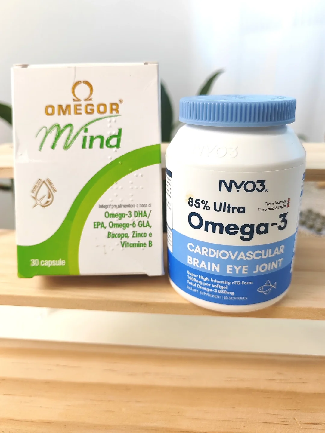 巴康明and NYO3两款鱼油的真实反馈