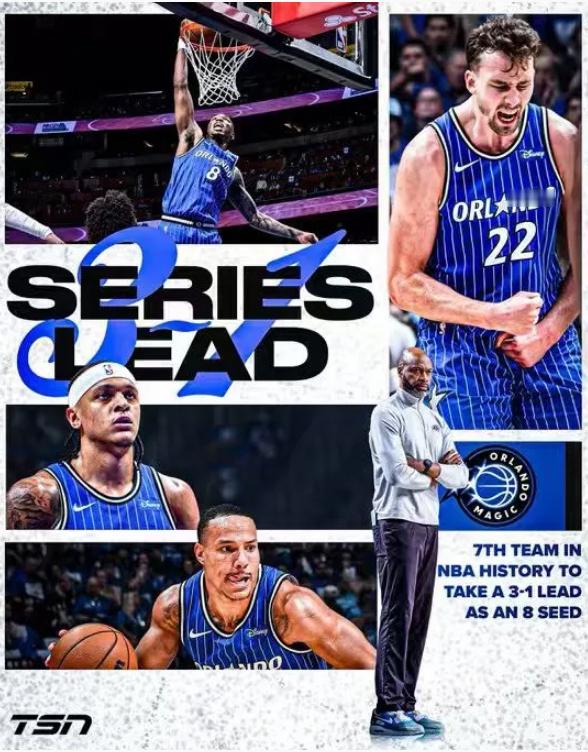 目前NBA季后赛，系列赛比分魔术3-1活塞，黑8奇迹正在上演. 常规赛一路高歌猛