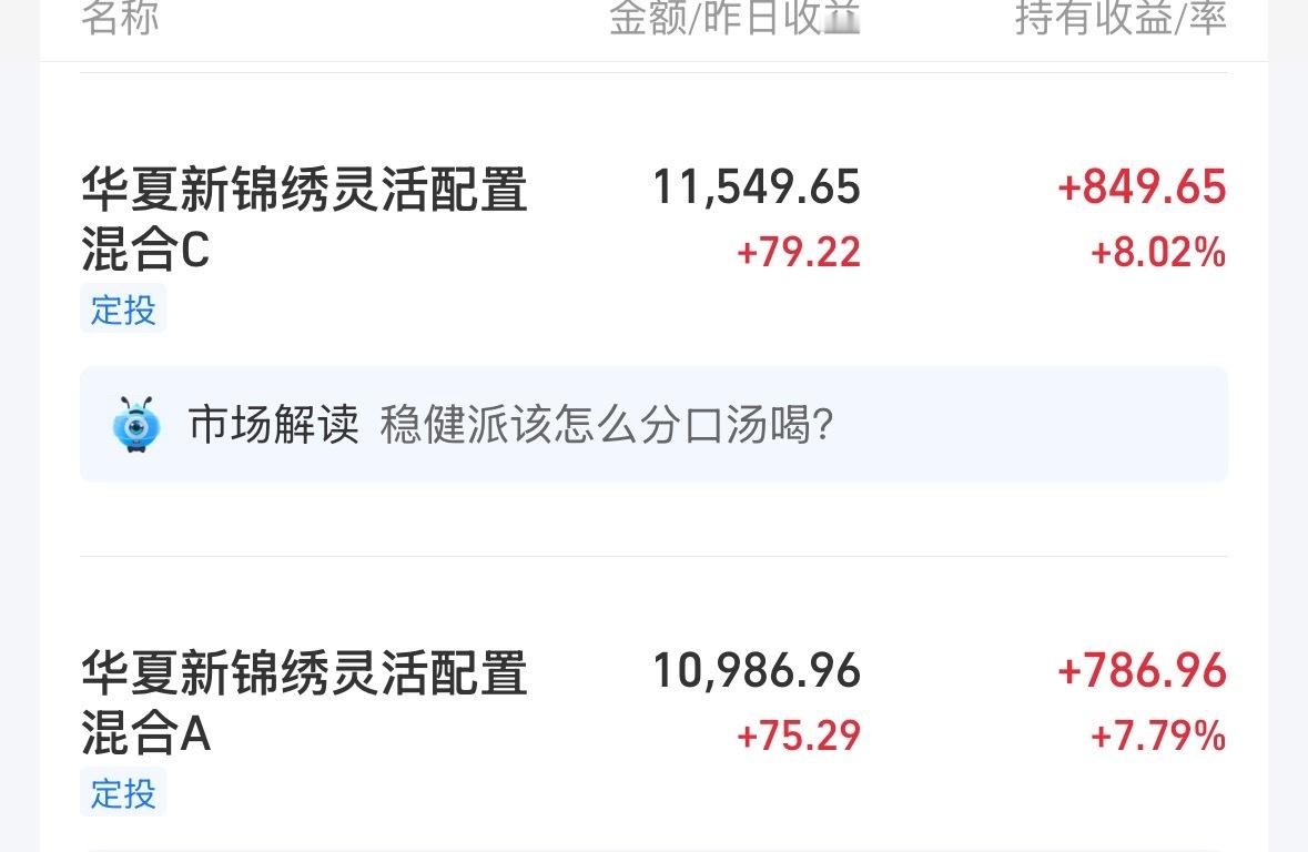 这两个是你们给我推荐的，到时候卖出的时候，这两个收益是多少，就抽多少钱给大家 