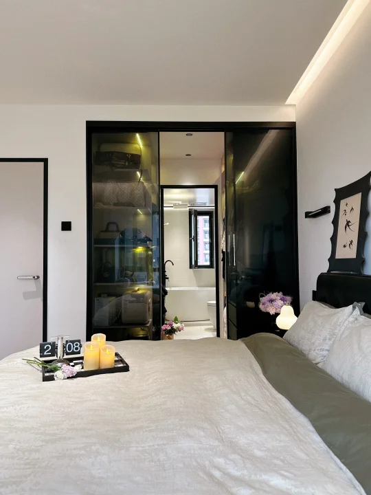 13平主卧，衣帽间➕卫生间➕梳妆斗柜全都有‼️