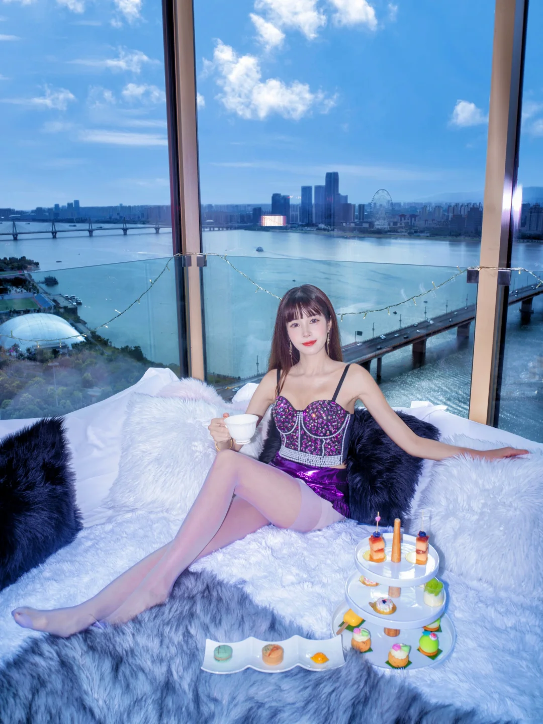 💜南昌270°江景的浪漫被我get了！